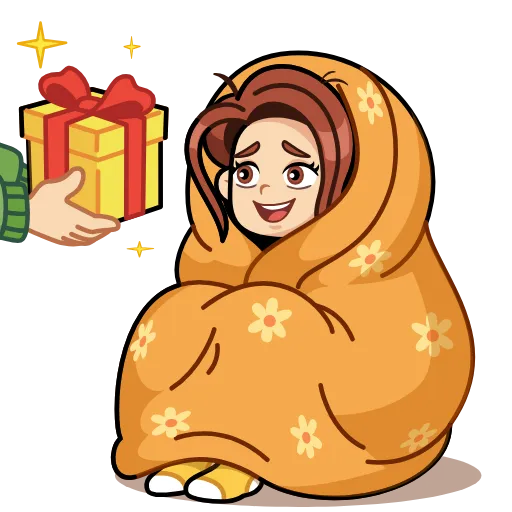 🎁 Стикер «Марта» для Telegram