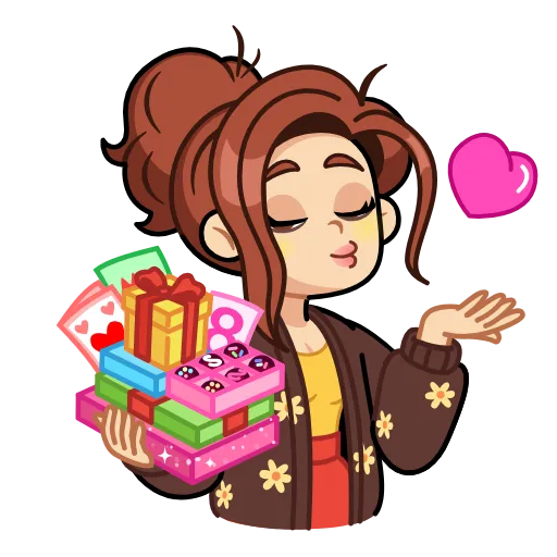 😘 Стикер «Марта» для Telegram