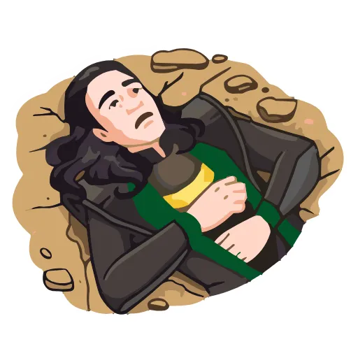 🫠 Эмодзи «Loki» для Telegram