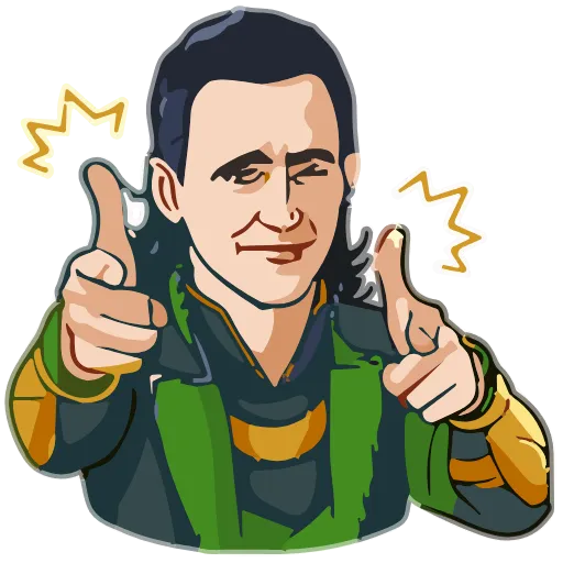 😉 Эмодзи «Loki» для Telegram