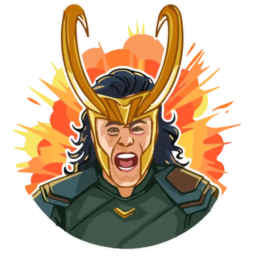 😡 Эмодзи «Loki» для Telegram
