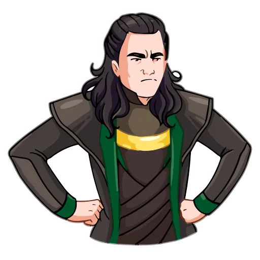 😒 Эмодзи «Loki» для Telegram