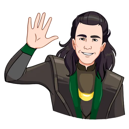 👋 Эмодзи «Loki» для Telegram