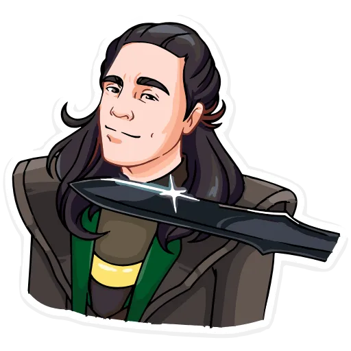 🔪 Эмодзи «Loki» для Telegram
