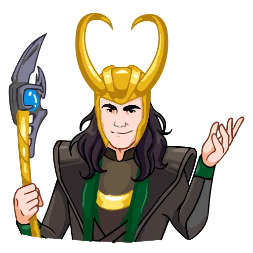 🤴 Эмодзи «Loki» для Telegram
