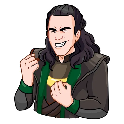 🥳 Эмодзи «Loki» для Telegram