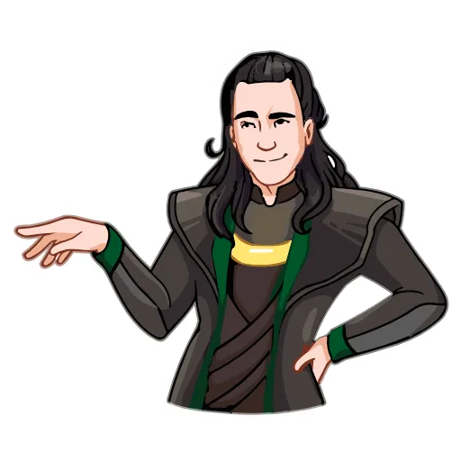 😏 Эмодзи «Loki» для Telegram