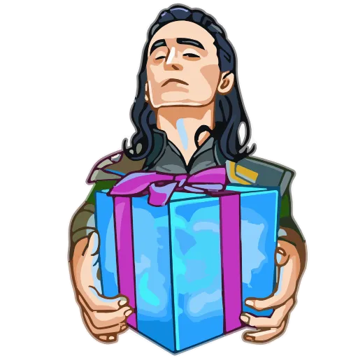🎁 Эмодзи «Loki» для Telegram