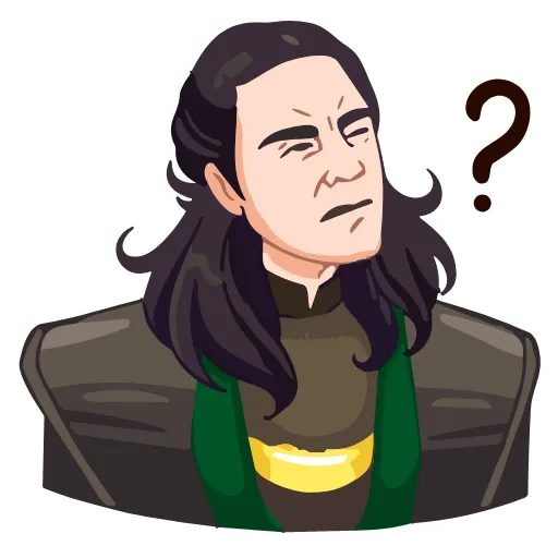 ❔ Эмодзи «Loki» для Telegram