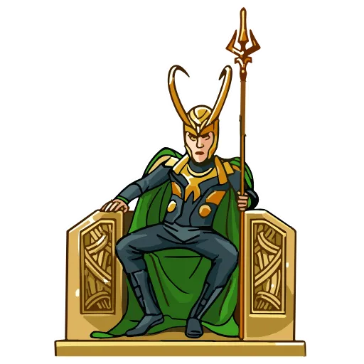 🤴 Эмодзи «Loki» для Telegram
