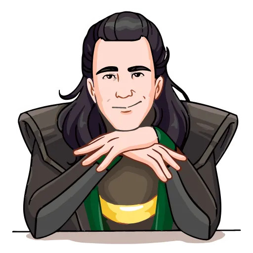 🤨 Эмодзи «Loki» для Telegram