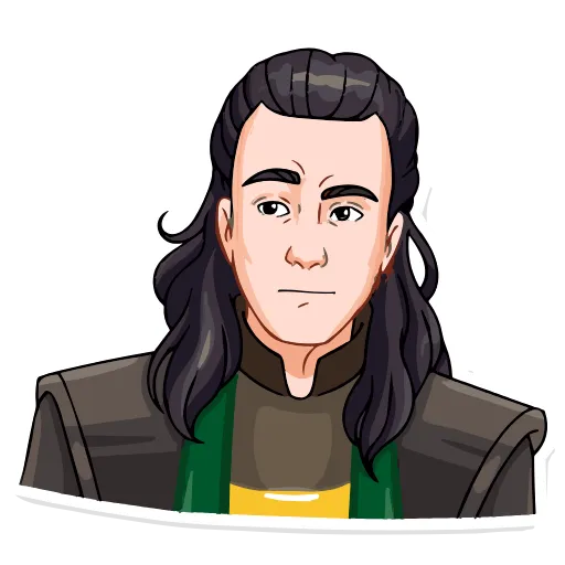 😐 Эмодзи «Loki» для Telegram
