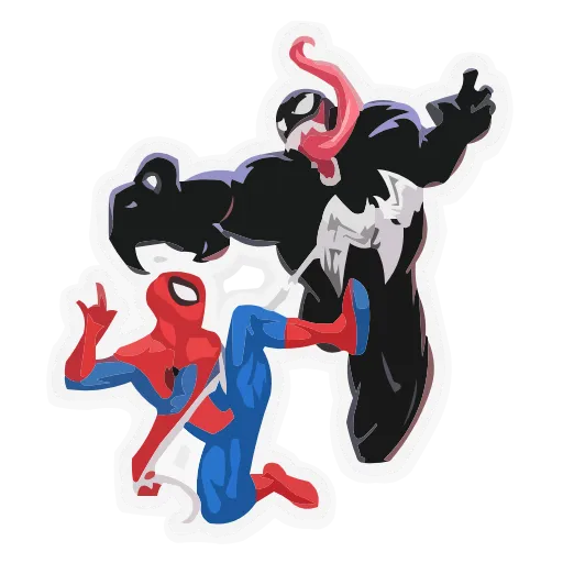 🦶 Эмодзи «Spider-Man» для Telegram