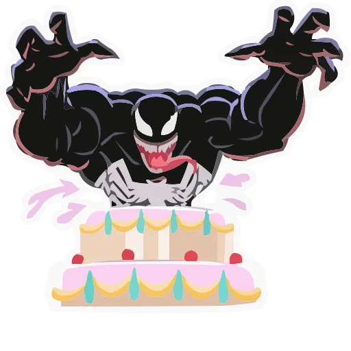 🎂 Эмодзи «Spider-Man» для Telegram