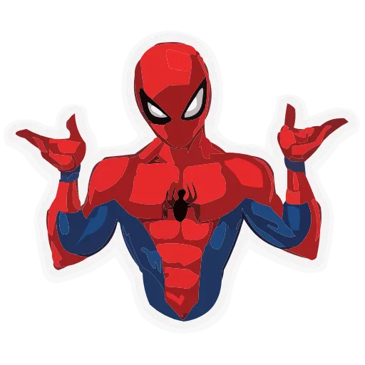 🤷‍♂️ Эмодзи «Spider-Man» для Telegram