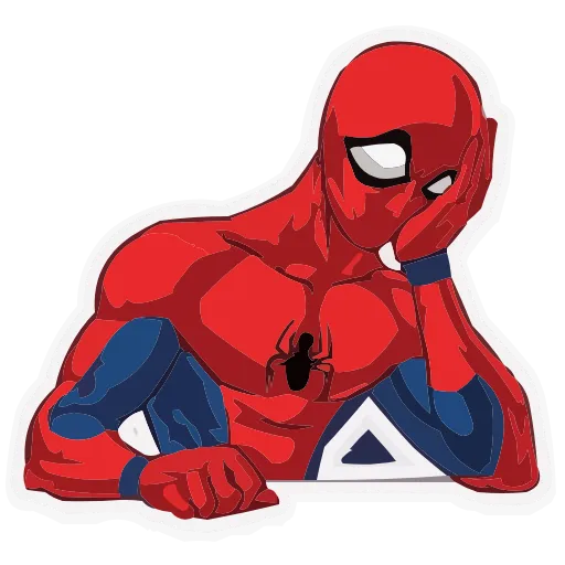 😔 Эмодзи «Spider-Man» для Telegram