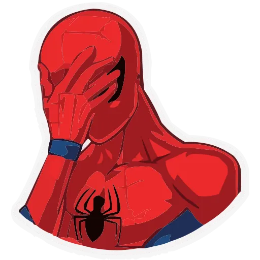 🤦‍♂️ Эмодзи «Spider-Man» для Telegram