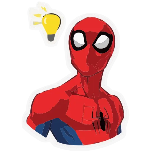 💡 Эмодзи «Spider-Man» для Telegram