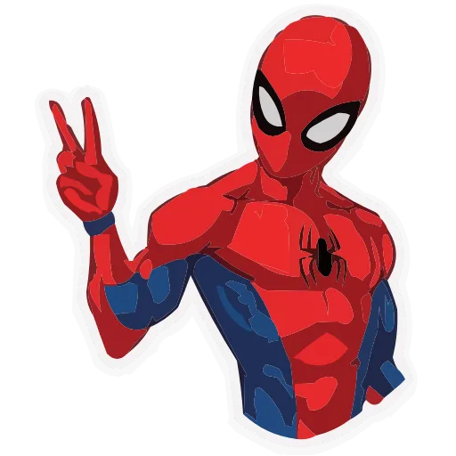 ✌️ Эмодзи «Spider-Man» для Telegram
