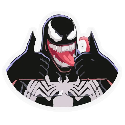👍 Эмодзи «Spider-Man» для Telegram