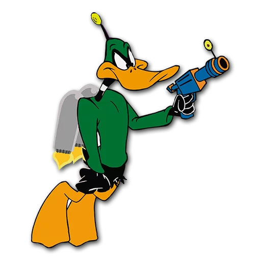 🔫 Стикер «Marvin The Martian /» для Telegram