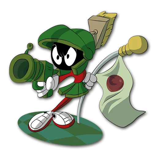 🎏 Стикер «Marvin The Martian /» для Telegram