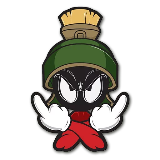 ❌ Стикер «Marvin The Martian /» для Telegram