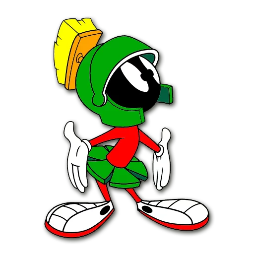⁉ Стикер «Marvin The Martian /» для Telegram