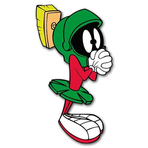 🙏 Стикер «Marvin The Martian /» для Telegram