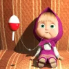 🤩 Эмодзи «Маша и Медведь - эмодзи с героями детского мультика» для Telegram