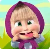 Стикерпак Маша и Медведь - эмодзи с героями детского мультика для Telegram