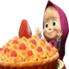 🍰 Эмодзи «😟 Маша и Медведь» для Telegram