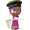 💂 Эмодзи «😟 Маша и Медведь» для Telegram
