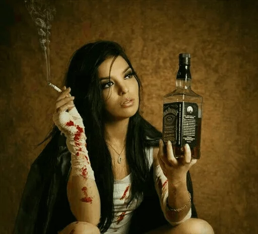 🍷 Стикер «.•° SHARAB °•. ]» для Telegram
