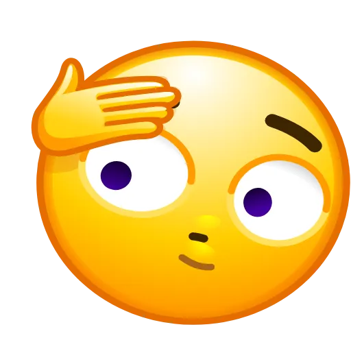 😳 Стикер «CURSED EMOJI» для Telegram