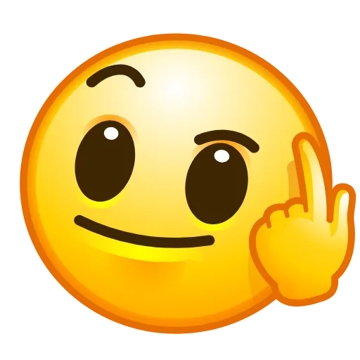 👆 Стикер «CURSED EMOJI» для Telegram