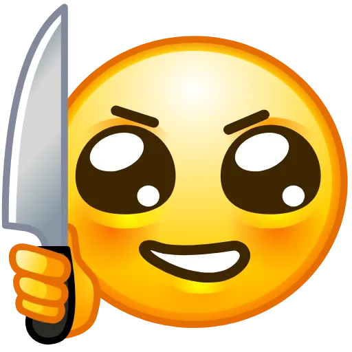 🥺 Стикер «CURSED EMOJI» для Telegram