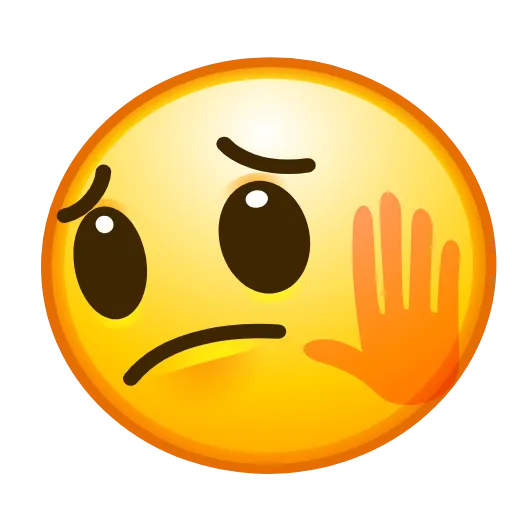 😟 Стикер «CURSED EMOJI» для Telegram