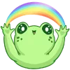 🤗 Эмодзи «🤗 Лягушки» для Telegram