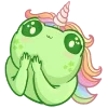 🦄 Эмодзи «🤗 Лягушки» для Telegram