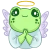 😇 Эмодзи «🤗 Лягушки» для Telegram
