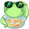 😎 Эмодзи «🤗 Лягушки» для Telegram