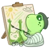 🎨 Эмодзи «🤗 Лягушки» для Telegram