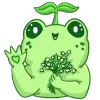 🌱 Эмодзи «🤗 Лягушки» для Telegram