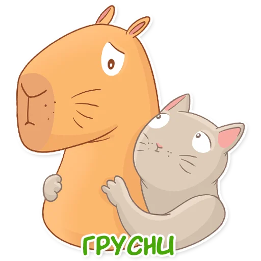 😞 Стикер «Капи Барри» для Telegram