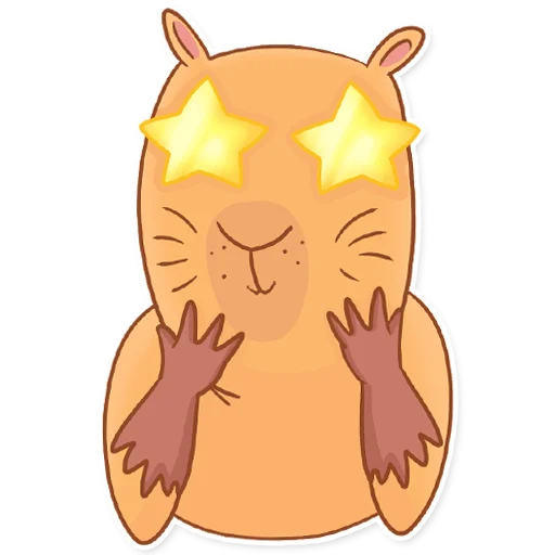 🤩 Стикер «Капи Барри» для Telegram