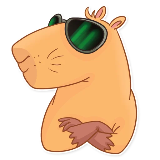 😎 Стикер «Капи Барри» для Telegram