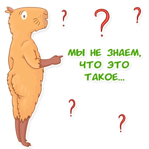 ❓ Стикер «Капи Барри» для Telegram