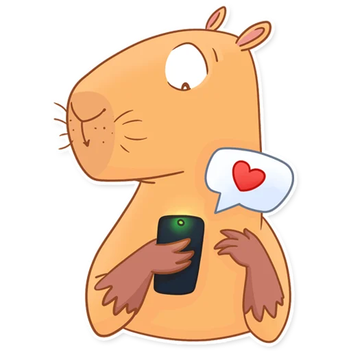 💌 Стикер «Капи Барри» для Telegram