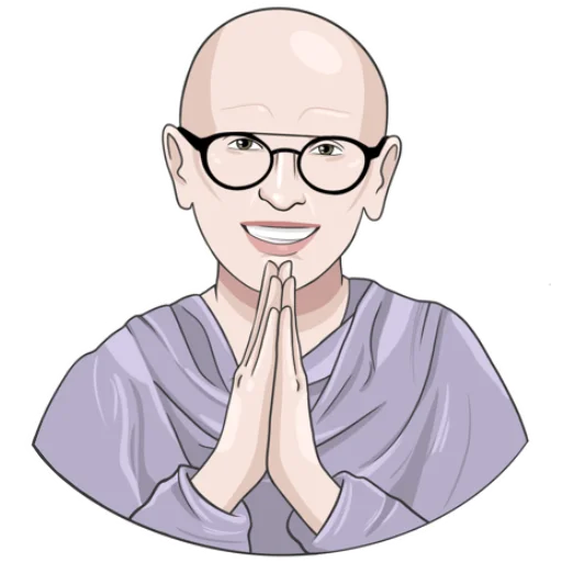 🙏 Стикер «MasterVselena» для Telegram